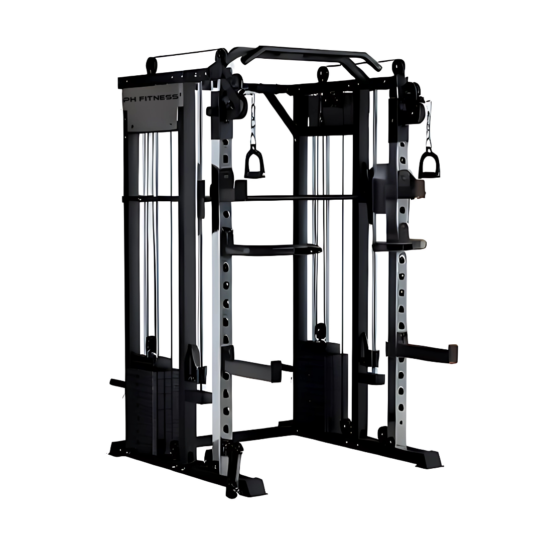 Premium Power Rack met Smith Machine en 160KG Weight Stack
