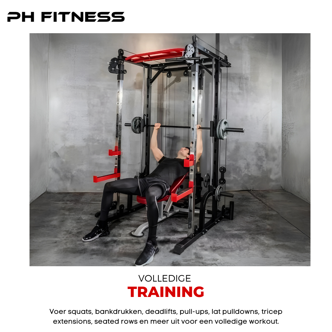 Power Rack met Smith Machine