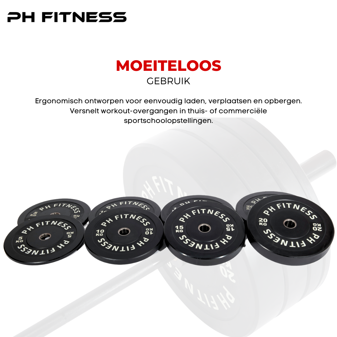 Bumper Plates PH Fitness Vorteilsset