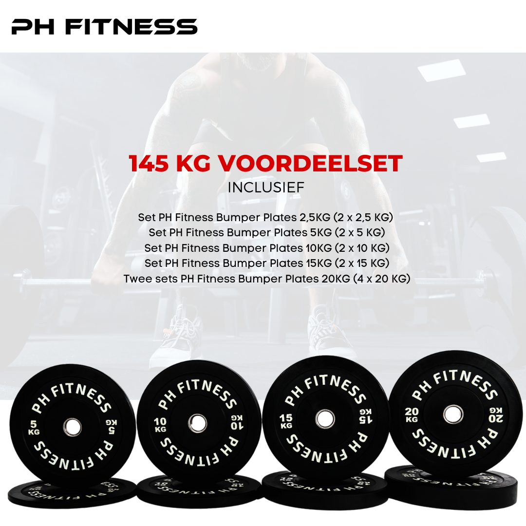 Bumper Plates PH Fitness Vorteilsset