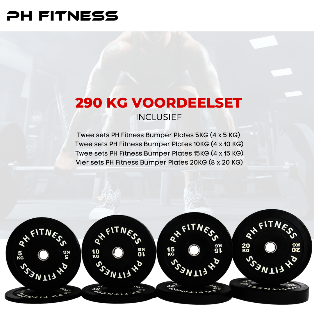 Bumper Plates PH Fitness Vorteilsset
