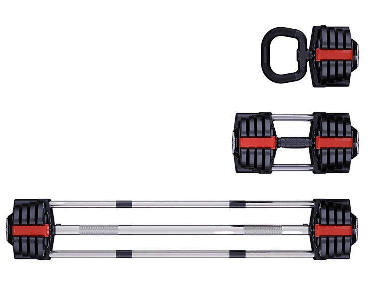 "Verstelbare dumbbell, kettlebell en halterset van 20KG van PH Fitness"