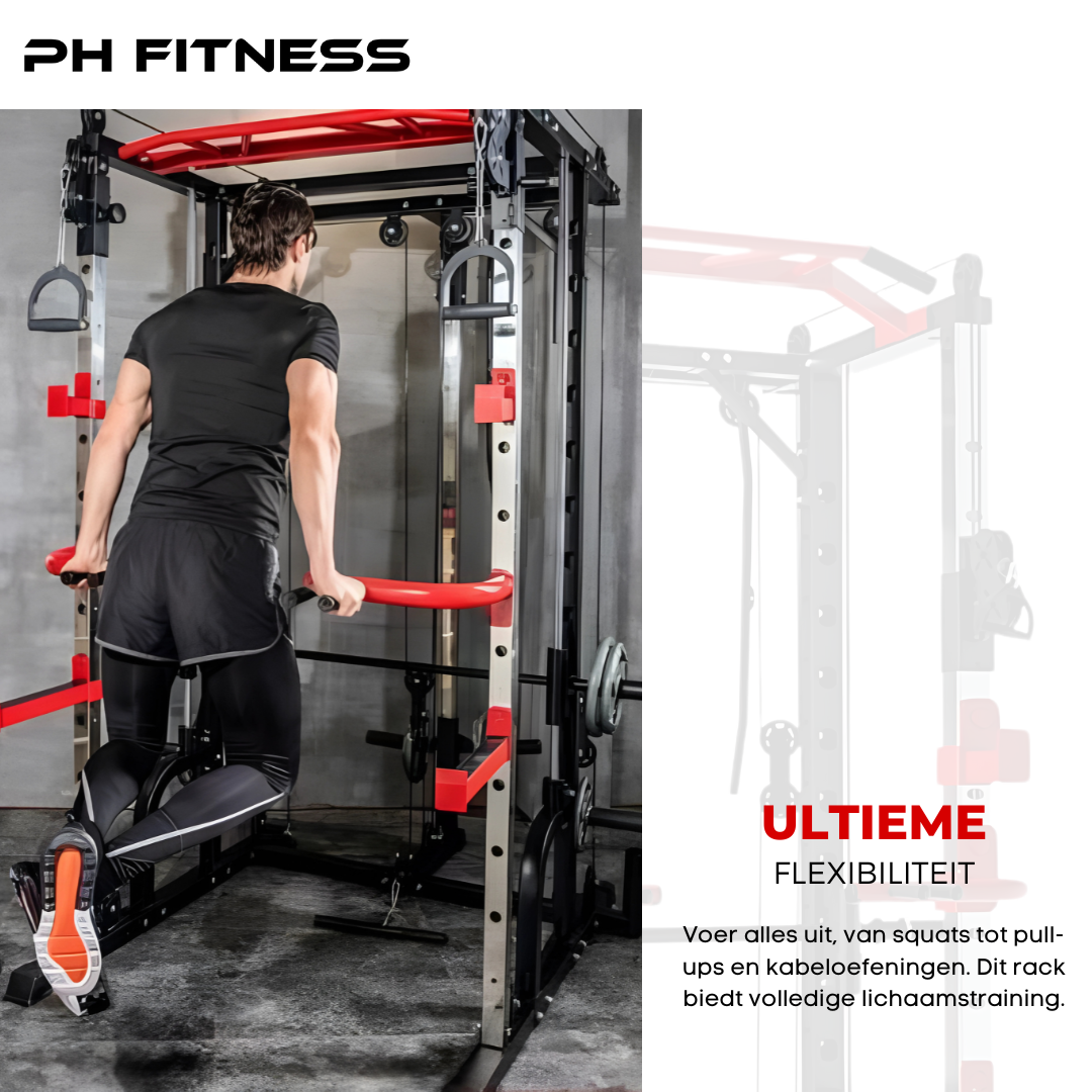Power Rack met Smith Machine