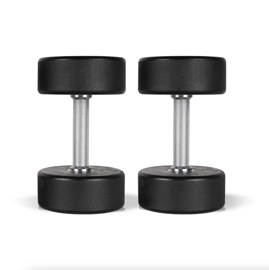 "PU dumbbells voordeelset van PH Fitness voor krachttraining en fitness"
