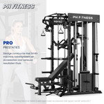 PH Fitness All-in-One Power Rack avec Smith machine et piles de poids de 160 kg – image produit 5