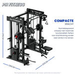 PH Fitness All-in-One Power Rack avec Smith machine et piles de poids de 160 kg – image produit 3