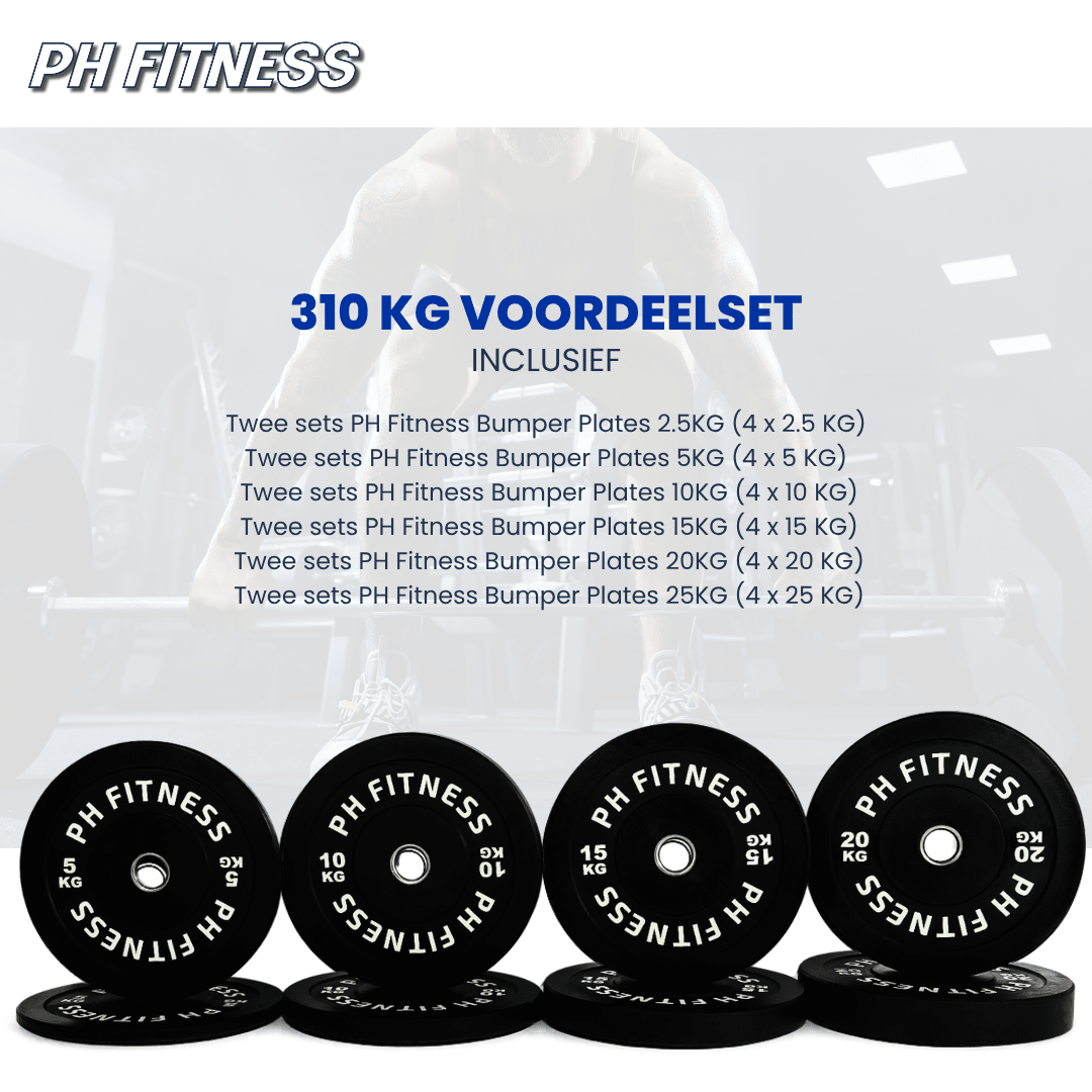 Bumper Plate Olympic Edition Sets - Physical Sports Group B.V.
