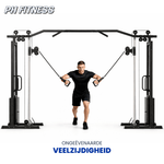 PH Fitness Dual Cable Crossover Functional Trainer avec deux piles de poids de 100 kg – image produit 5