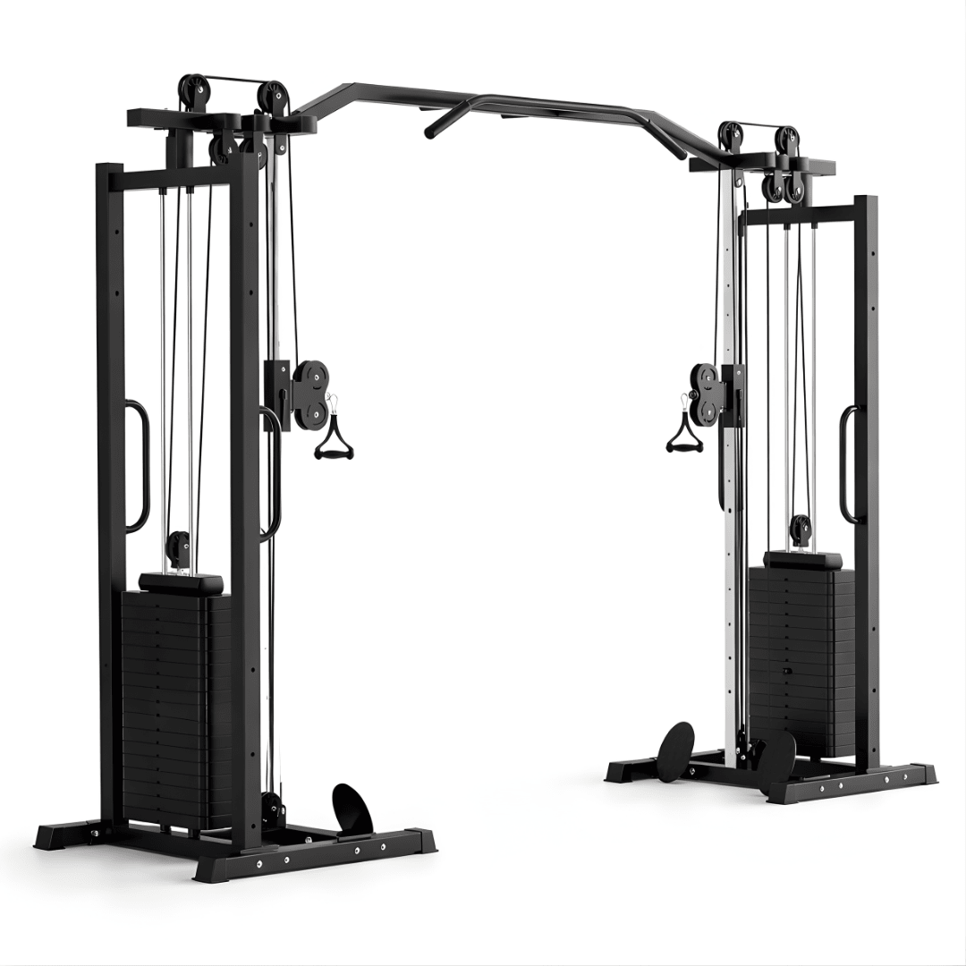PH Fitness Dual Cable Crossover Functional Trainer avec deux piles de poids de 100 kg – image produit 1