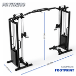PH Fitness Dual Cable Crossover Functional Trainer avec deux piles de poids de 100 kg – image produit 3