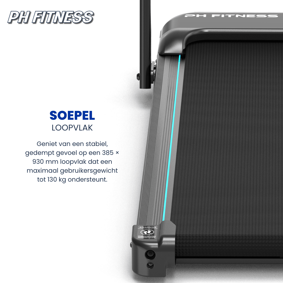 Tapis de course pliable PH Fitness FitRunner jusqu’à 10 km/h – image produit 7