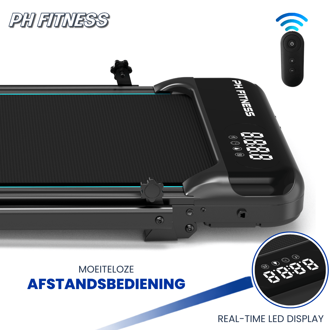 Fitrunner Loopband 10km/h Incline tot 12% - PH Fitness