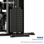 PH Fitness Heavy Duty Functional Trainer avec une pile de poids de 100 kg – image produit 5