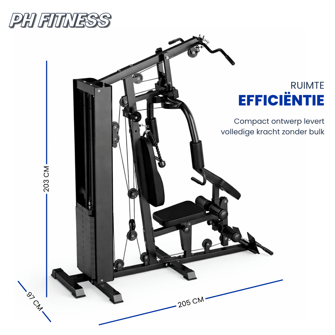 PH Fitness Heavy Duty Functional Trainer avec une pile de poids de 100 kg – image produit 3