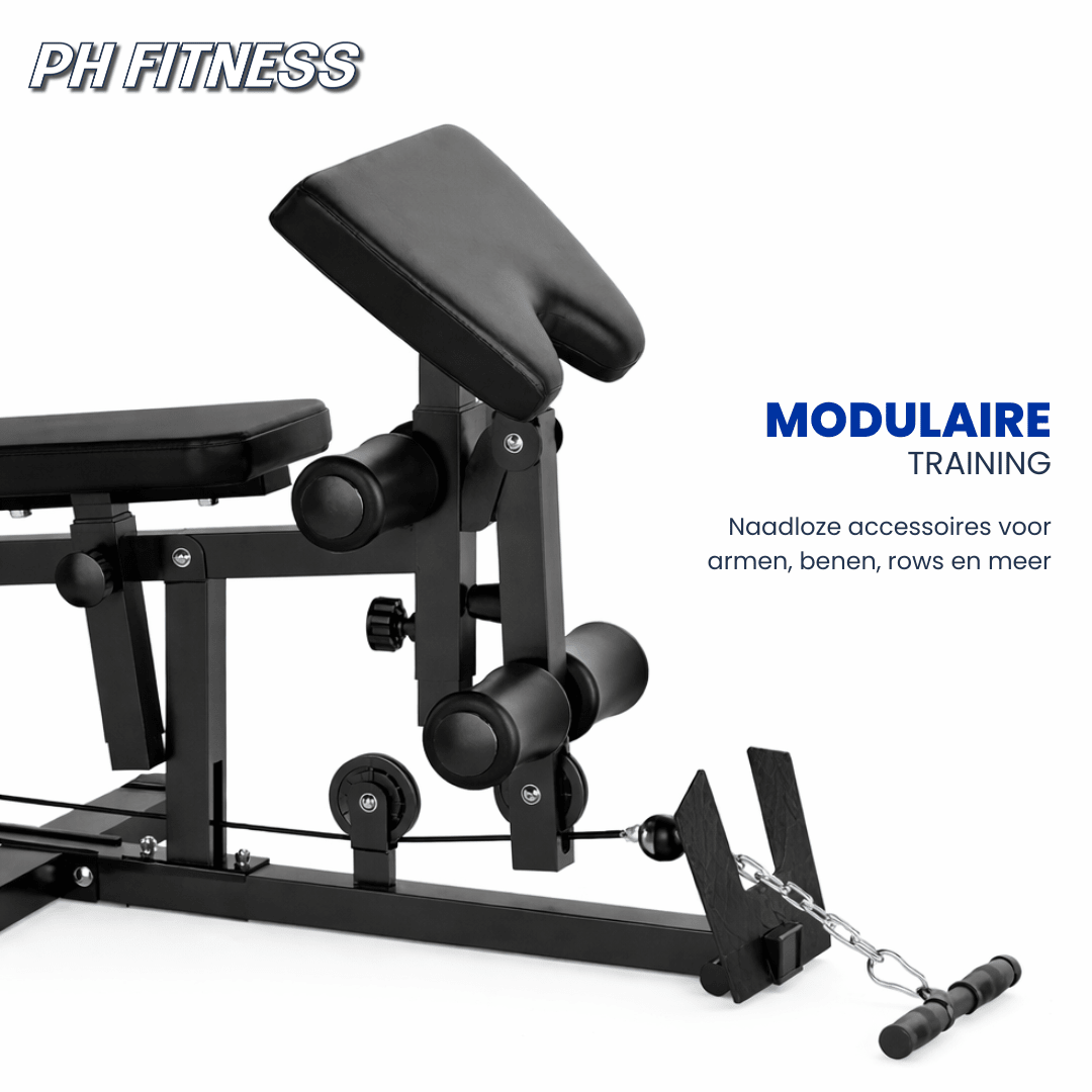 PH Fitness Heavy Duty Functional Trainer avec une pile de poids de 100 kg – image produit 6