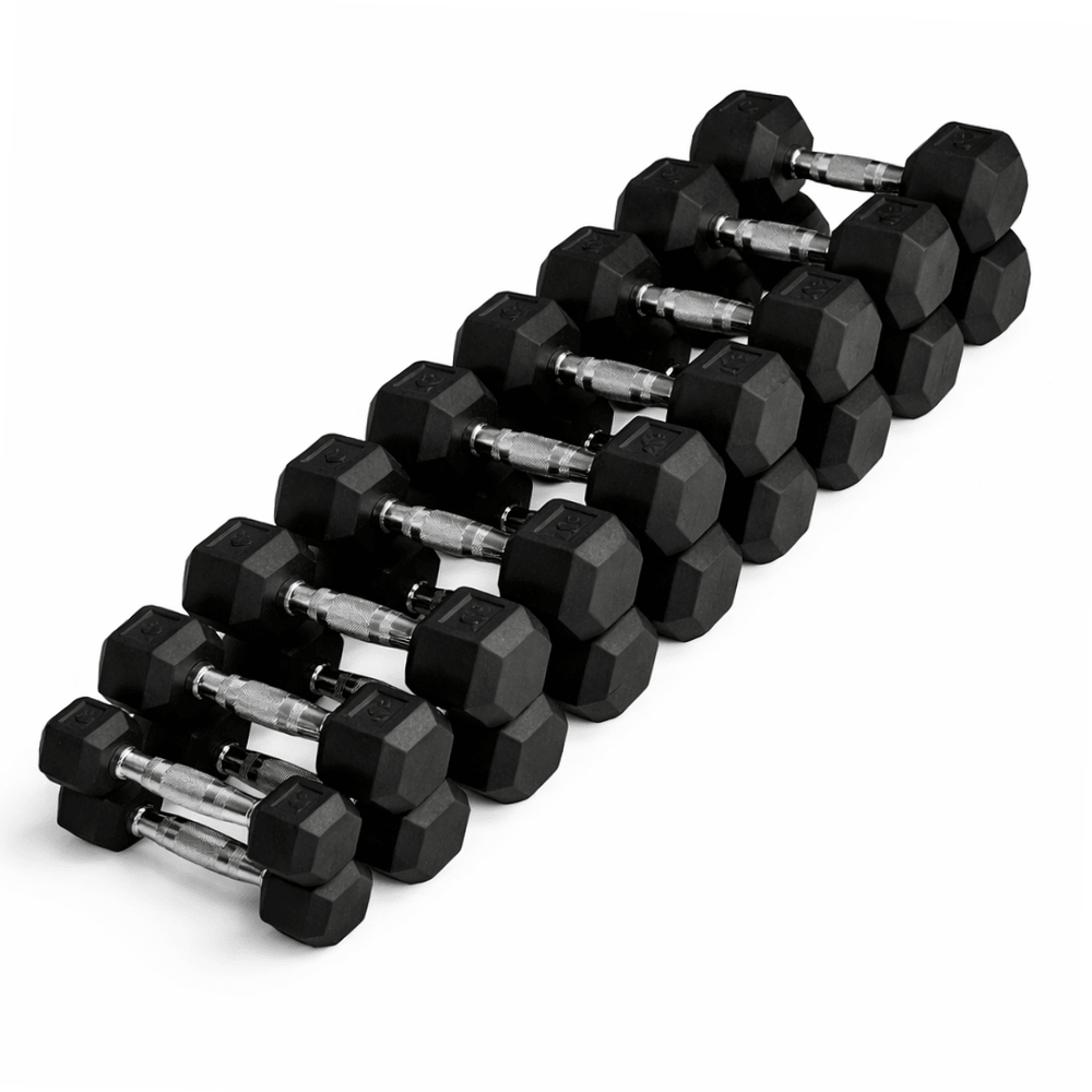 Hexa Dumbbells Sets - 2KG stappen - Physical Sports Group B.V.