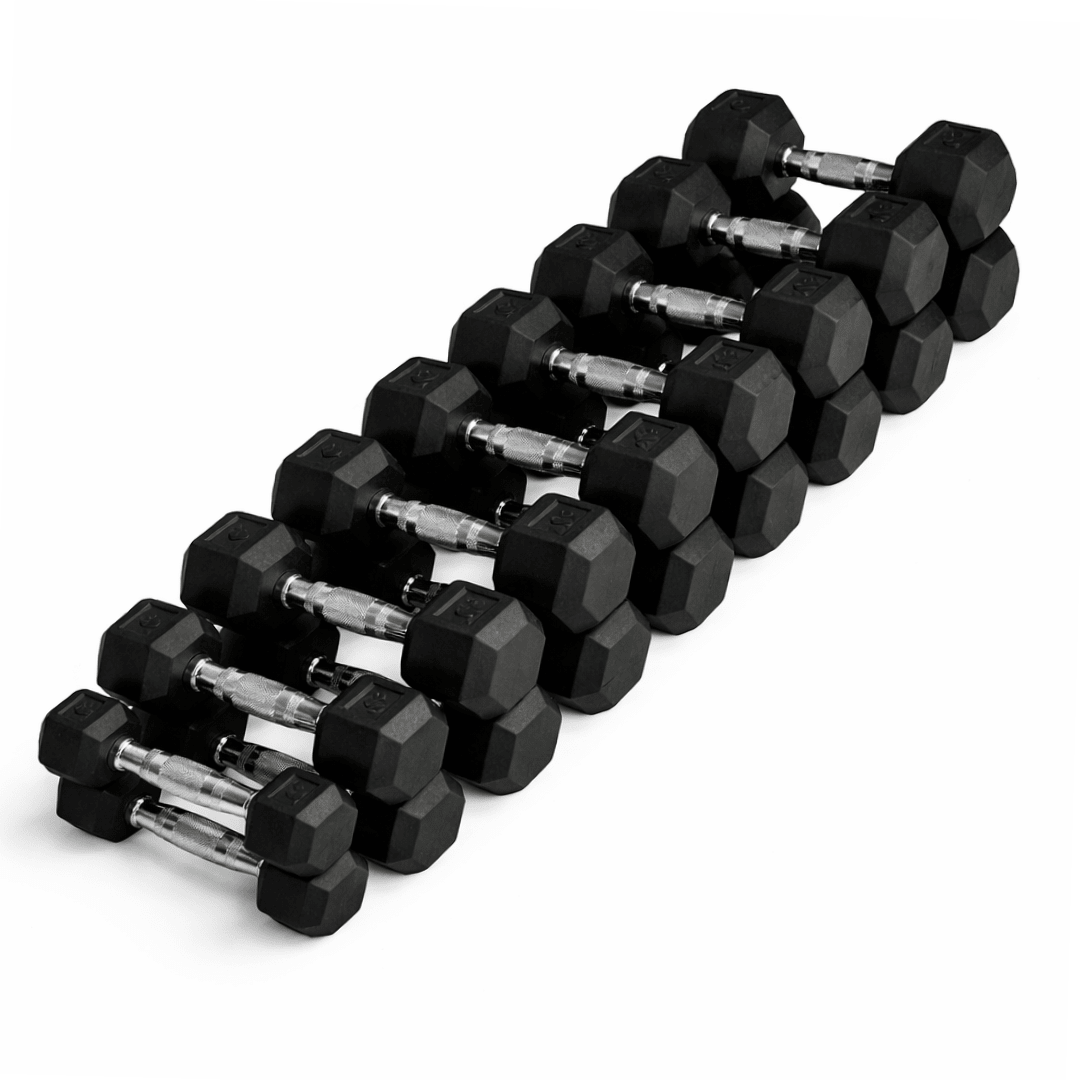 Hexa Dumbbells Sets - 2KG stappen - Physical Sports Group B.V.