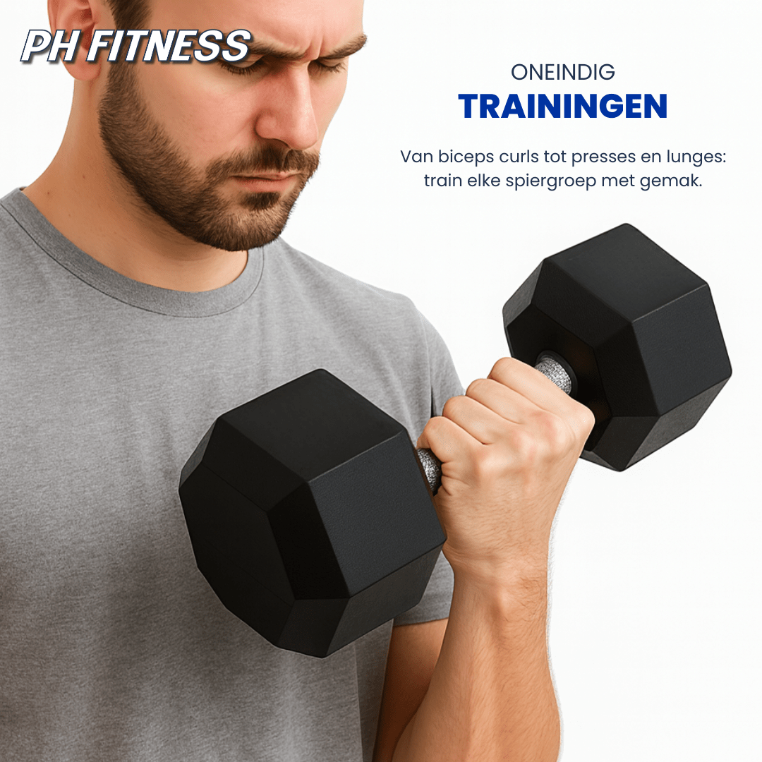 Hexa Dumbbells - Physical Sports Group B.V.