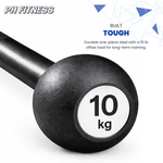 Macebell 2.5–10 kg – Massief Stalen Mace Bell voor Functionele Krachttraining, Core, Schouder Stabiliteit & Grip Training - PH Fitness