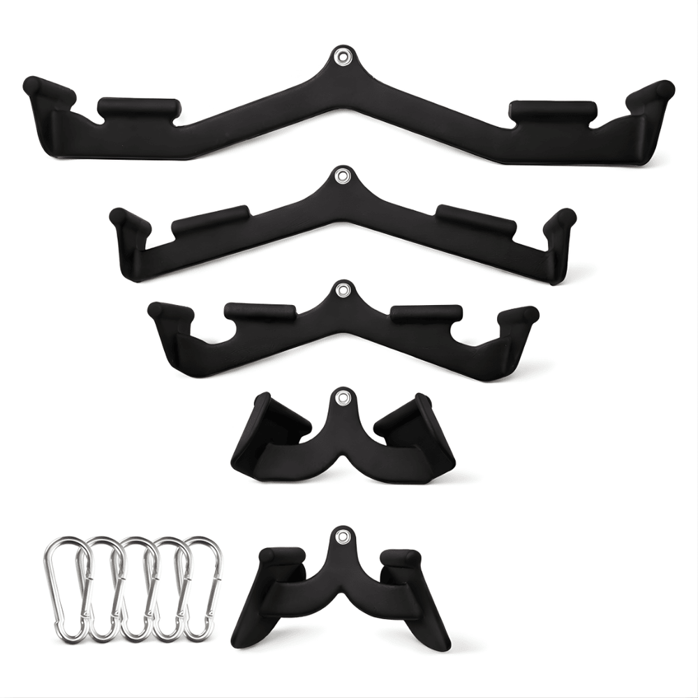 PH Fitness Multi Angle PRO kabelgreepset met vijf grepen en vijf karabiners