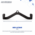 Multi Grip Kabelgreep Set 7 - Delig – Lat Pulldown & Row Attachments – Professionele Kabelmachine Handgrepen voor Rugtraining & Fitness - PH Fitness