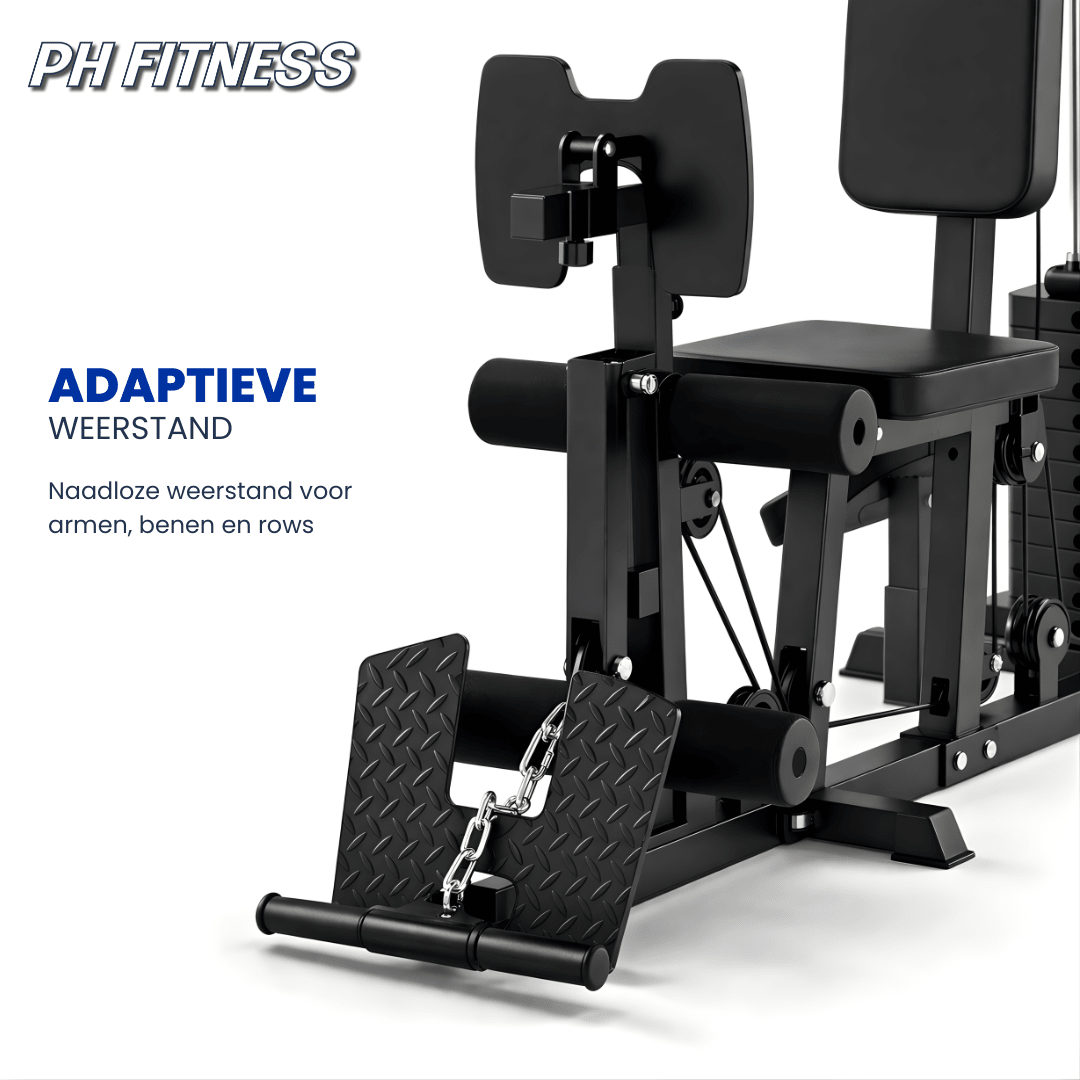 PH Fitness Multi Gym Functional Trainer avec une pile de poids de 100 kg – image produit 6