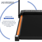 PH Fitness Loopband – 10 km/u – Incline & Handmatige Helling – Opvouwbaar / Inklapbaar – CR - A1F - 2 – Black / Zw - PH Fitness