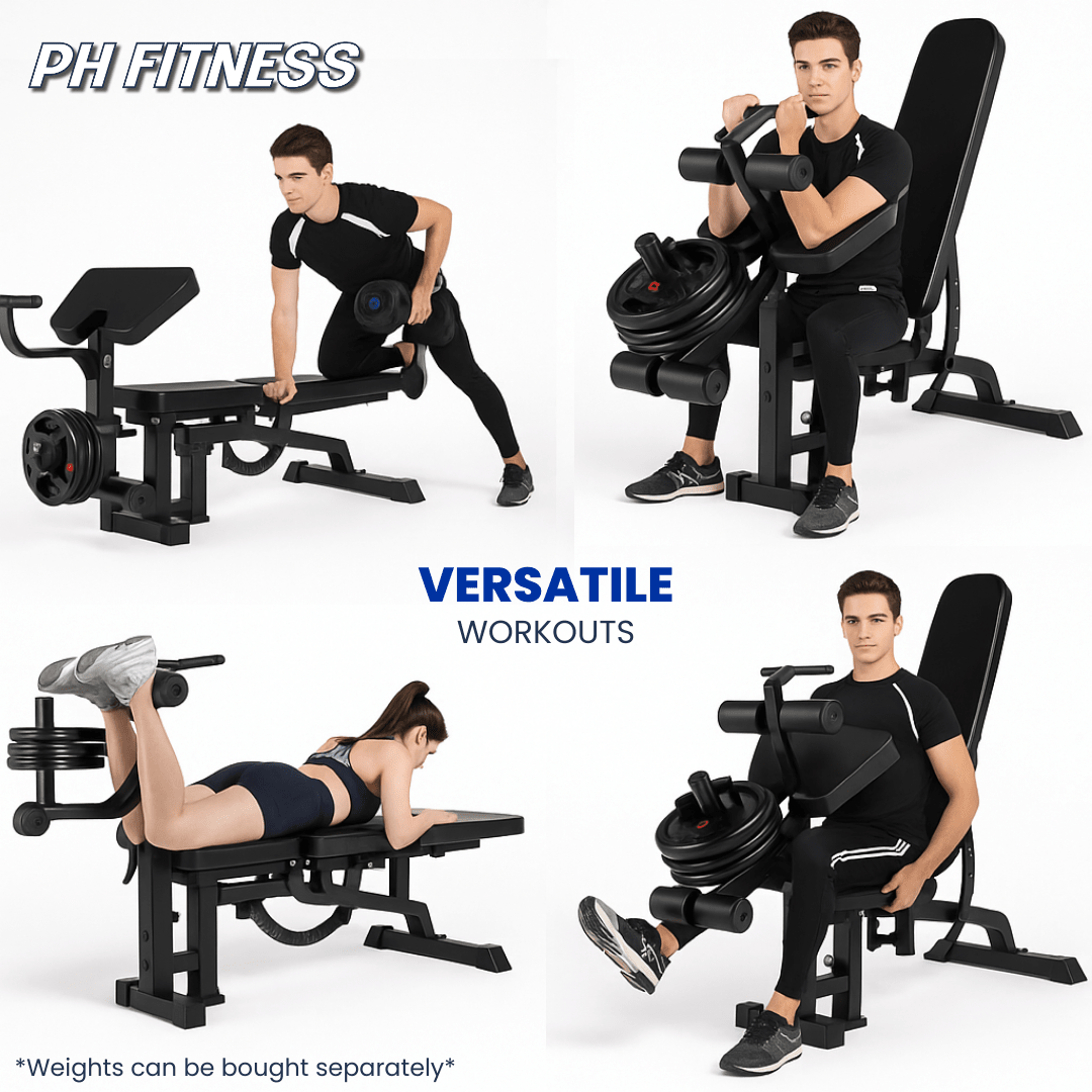 PH Fitness Professionele Multifunctionele Fitnessbank - PH Fitness