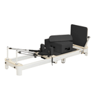 Reformer Pilates PRO PH Fitness en aluminium blanc avec box et accessoires