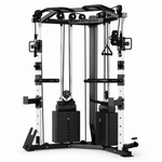 Cable Crossover V-Frame PH Fitness avec deux piles de 80 kg – vue de face