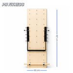 Schéma des dimensions de l’appareil mural Pilates PH Fitness