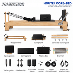 Ensemble complet d’accessoires du Reformer Pilates en bois