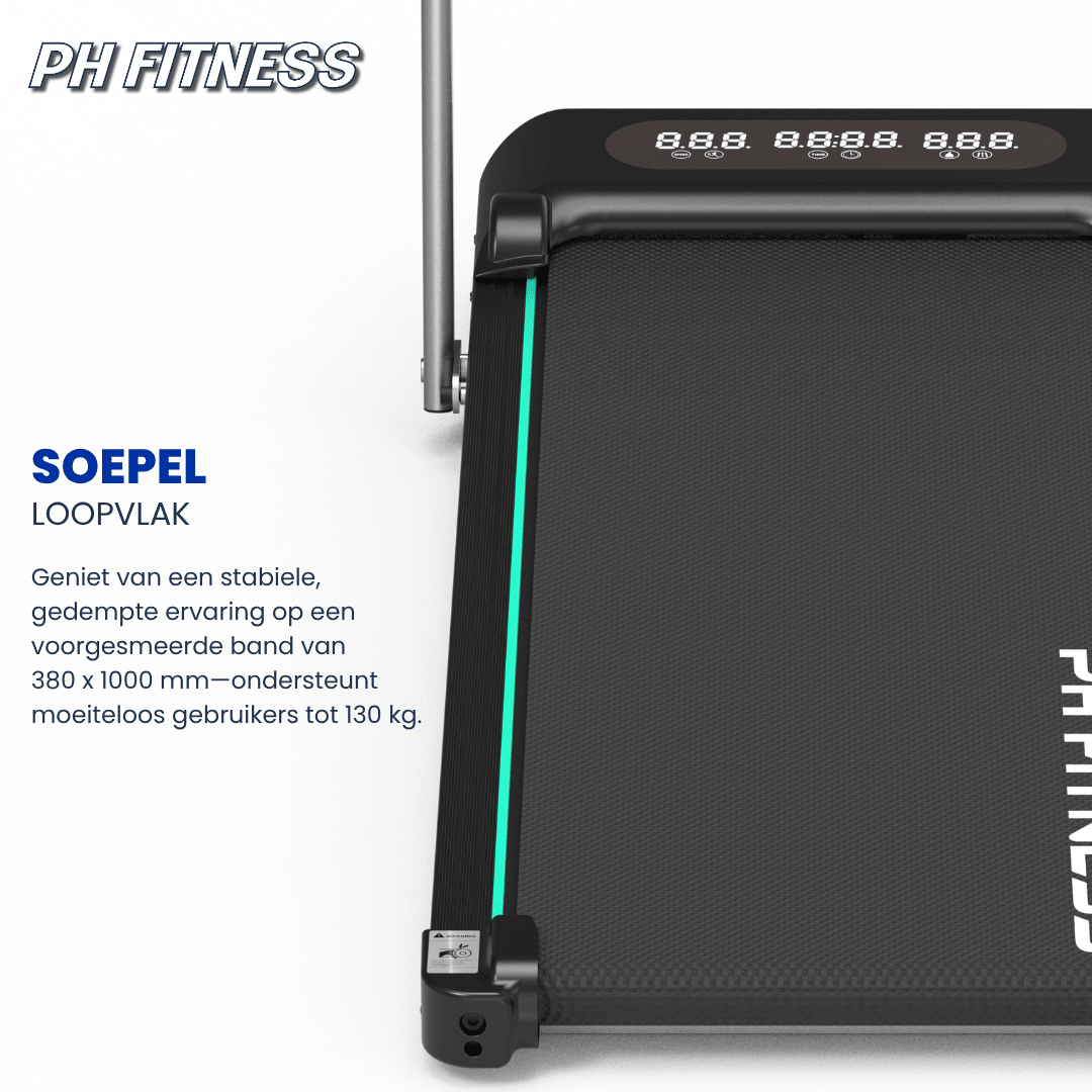 Walking pad pliable PH Fitness WP-400 jusqu’à 8 km/h – image produit 7
