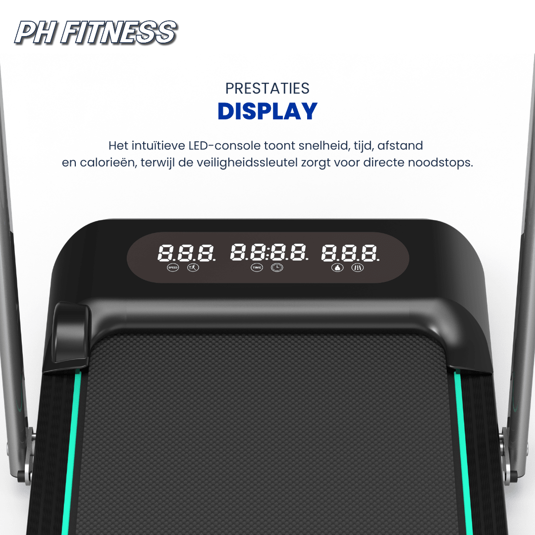 Walking pad pliable PH Fitness WP-400 jusqu’à 8 km/h – image produit 4