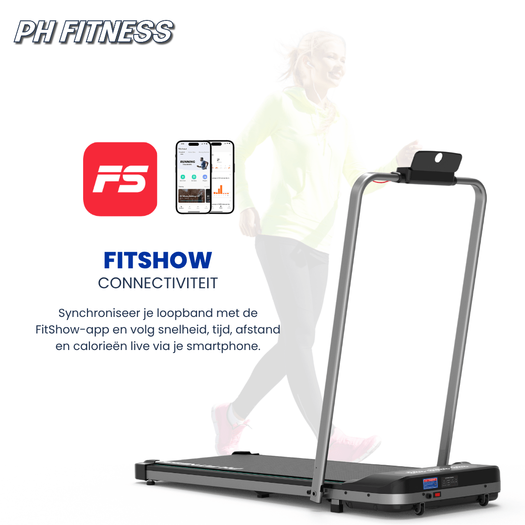 Walking pad pliable PH Fitness WP-400 jusqu’à 8 km/h – image produit 5
