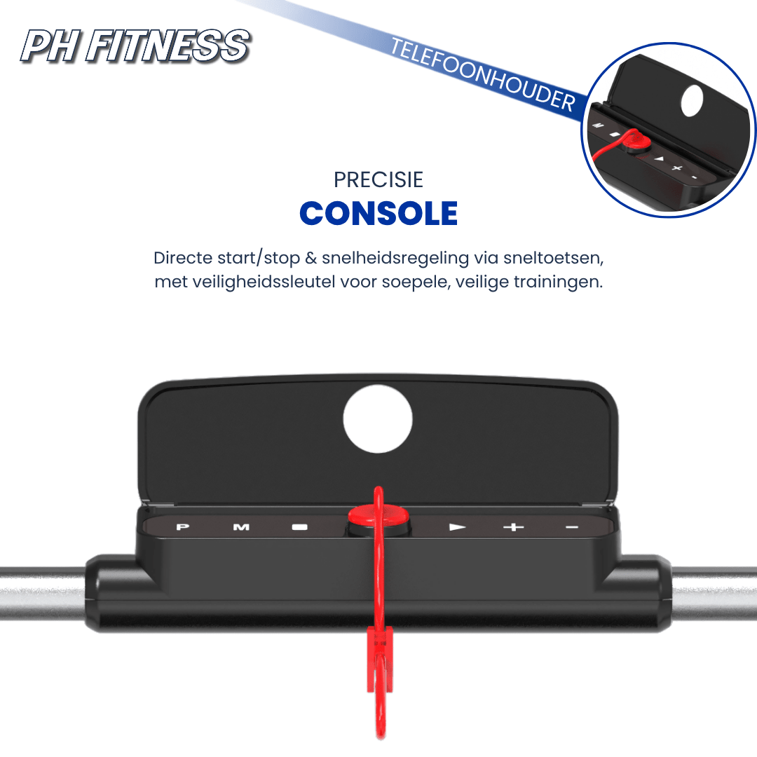 Walking pad pliable PH Fitness WP-400 jusqu’à 8 km/h – image produit 3